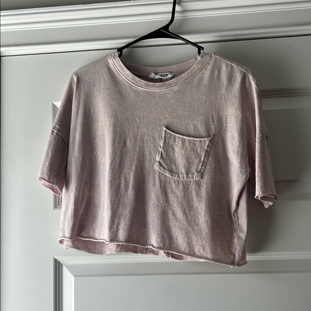 Pink Crop Top